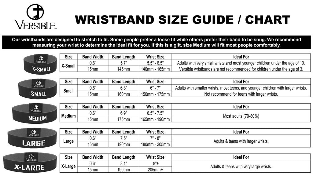 Versible - Tap To Pray® Wristband – Liberty