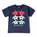 Holland Ave Clothing - Patriotic Sunnies | Girls 4th of July Tee